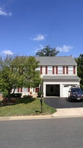 House with new roof