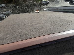 Finished roof